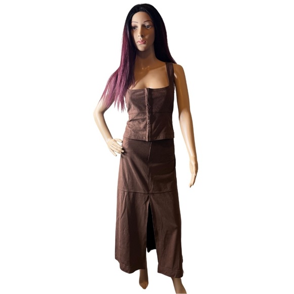 Free People Wishful Thinking Set Brown Size Large NWT – Sold Out Online - Picture 1 of 8
